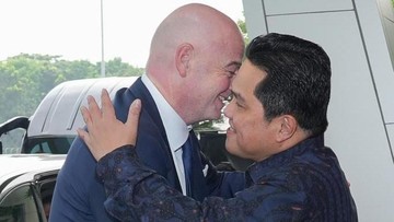 Erick Thohir Dukung Infantino Pimpin FIFA hingga 2031