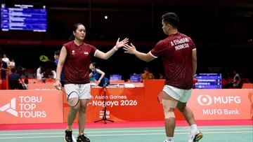 Amri/Nita Ciptakan Kejutan, Raih Medali Perak di Asian Games 2026