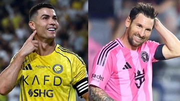 Messi dan Ronaldo Berpotensi Bermain Satu Tim dalam Laga Perpisahan Tevez
