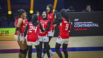 Timnas Voli Putri Indonesia Buka Asian Games 2026 Lawan Nepal