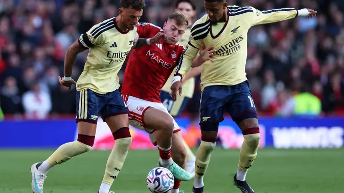 Arsenal Kalahkan Nottingham Forest 1-0 di City Ground