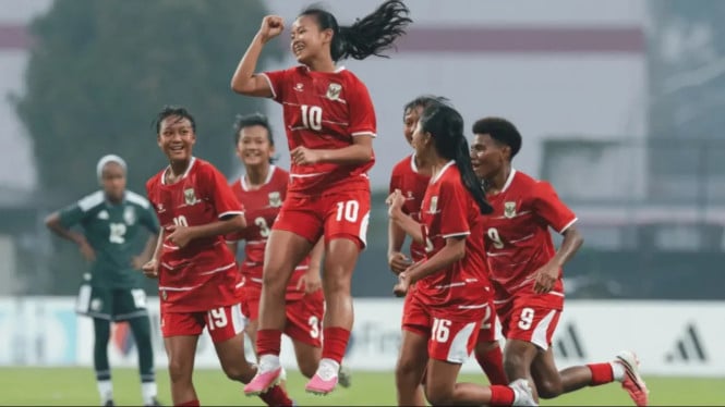 Timnas Putri U-17 Indonesia Lolos ke Piala Asia 2027 Usai Menang 5-0 atas Singapura